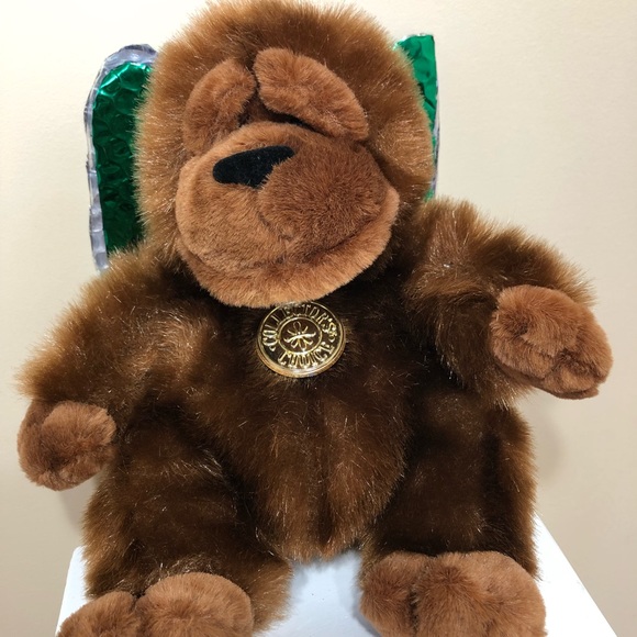 Collector's Choice Gorilla Monkey Ape Brown Tan Plush Stuffed Animal 11" - Picture 11 of 12